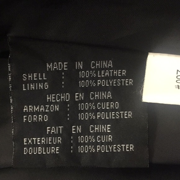 JLC NewYork Leather Jacket size large - Picture 3 of 5